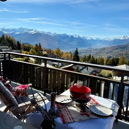 Balcon Sur Les Alpes A Crans-montana