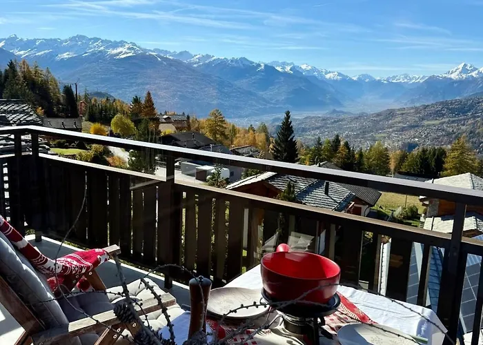 Balcon Sur Les Alpes A Crans-montana