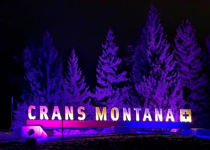 Balcon Sur Les Alpes A Crans-montana アパート *