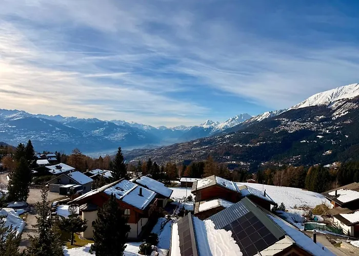 公寓 Balcon Sur Les Alpes A Crans-montana *